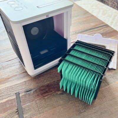 卓上冷風機ここひえ